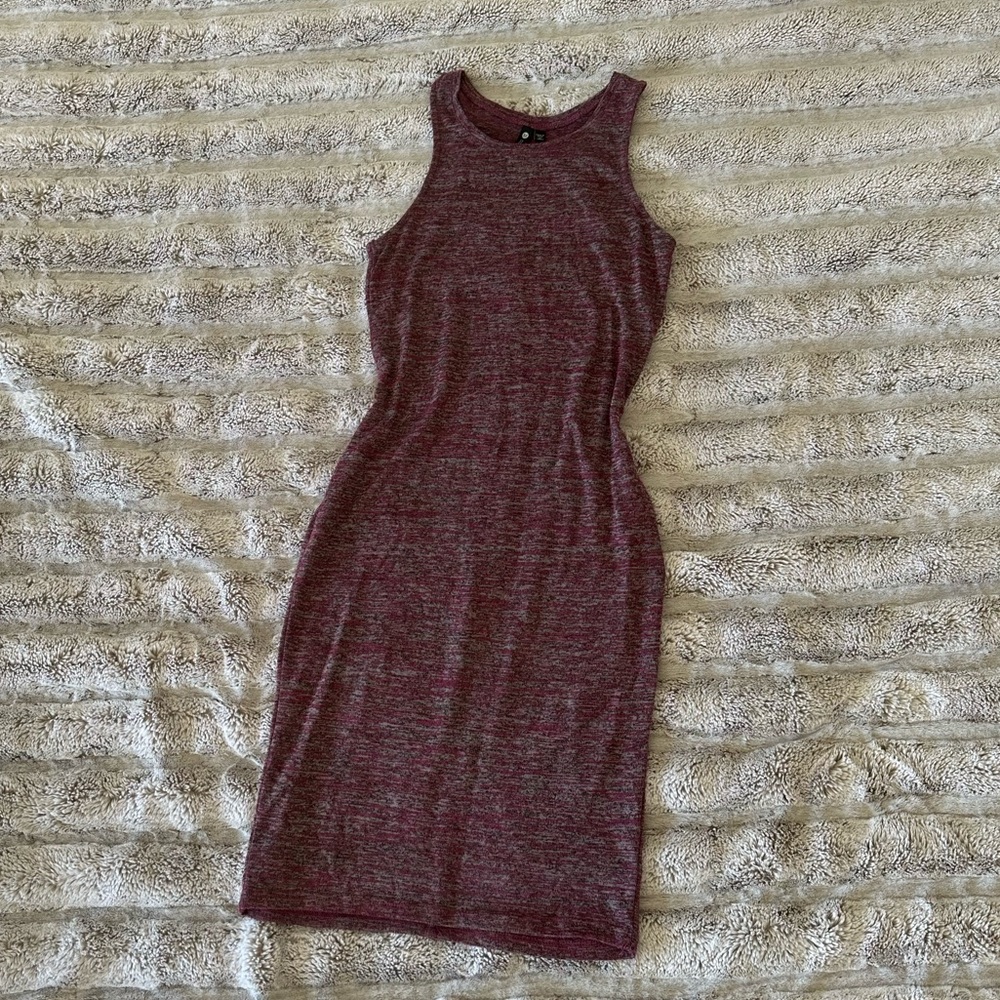 Cotton On midi body con dress - M - purple